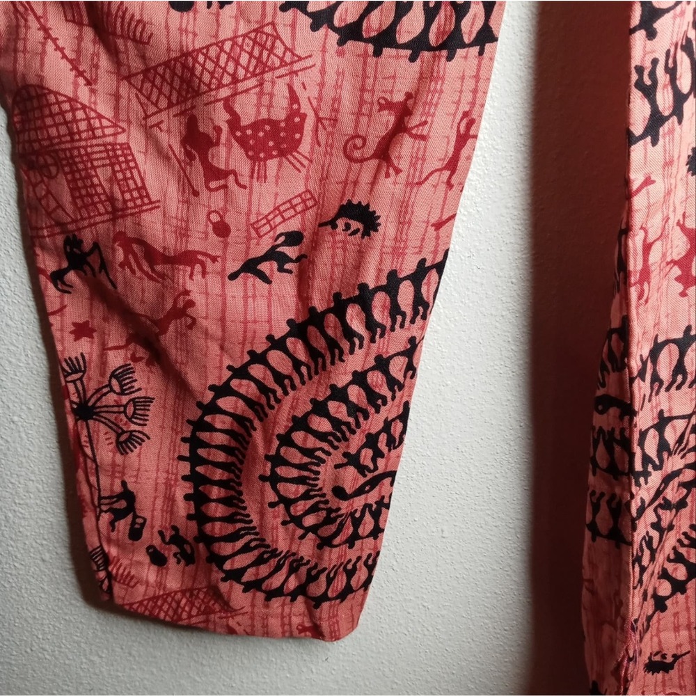 Rajasthani Hand Block Printed Eco-Friendly Blouse - L - Picture 5 of 8